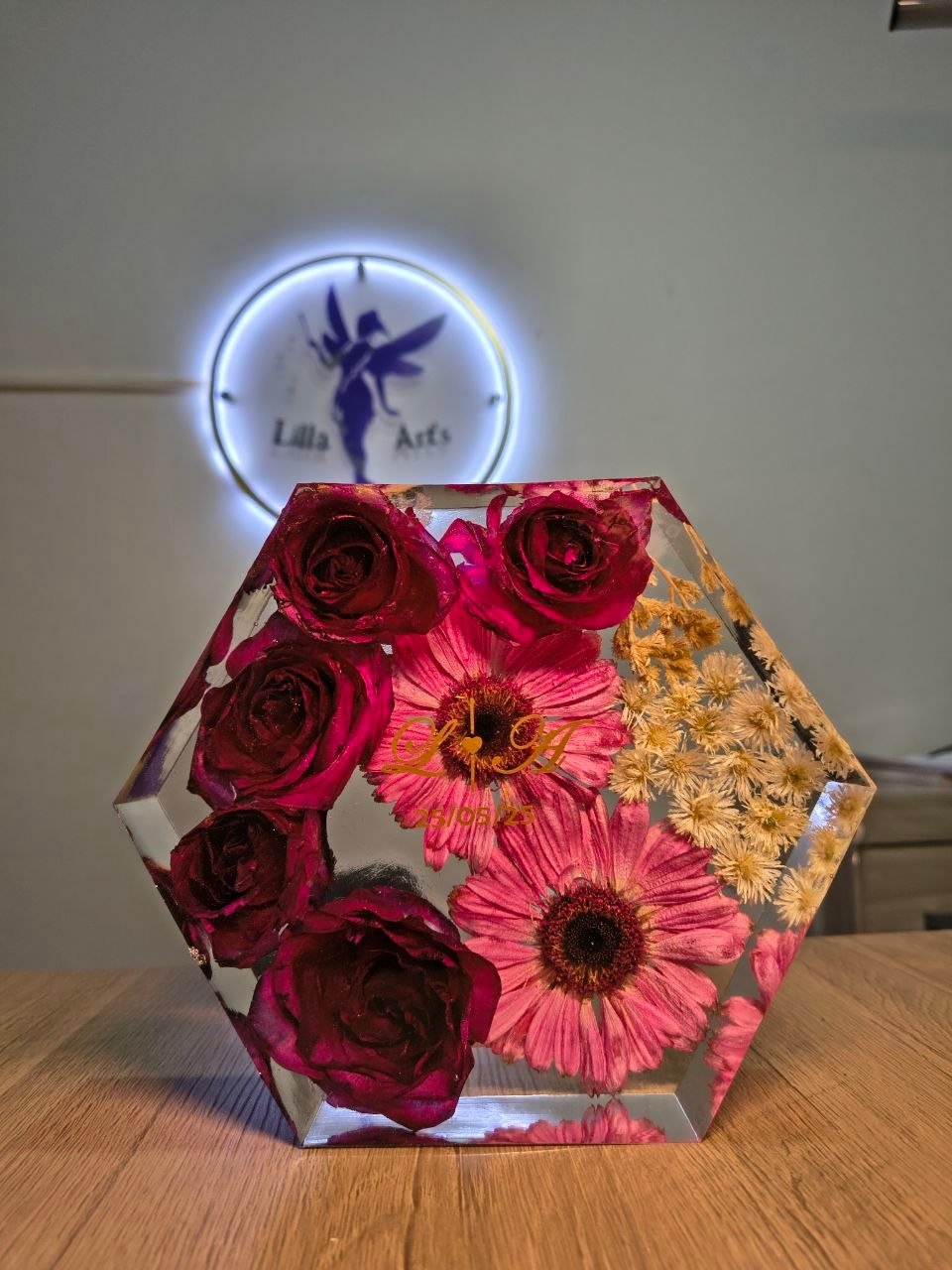 Luminária Hexagonal